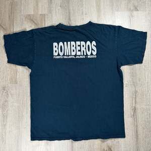 Bomberos Puerto Vallarta Mexico Fire Department Graphic T-Shirt Medium